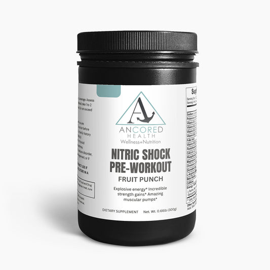 Nitric Shock Pre-Workout Powder (Fruit Punch)