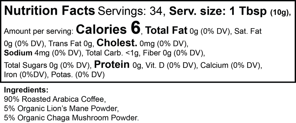 The CORE Vitality Mushroom Coffee (Medium Roast)